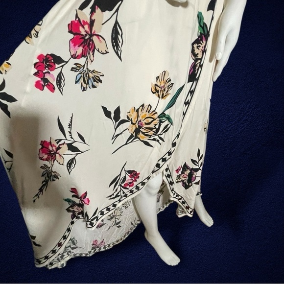 Jealous Tomato Romantic Flowing Floral Sundress With Hi Low Parted Hem Size Med - Picture 8 of 14